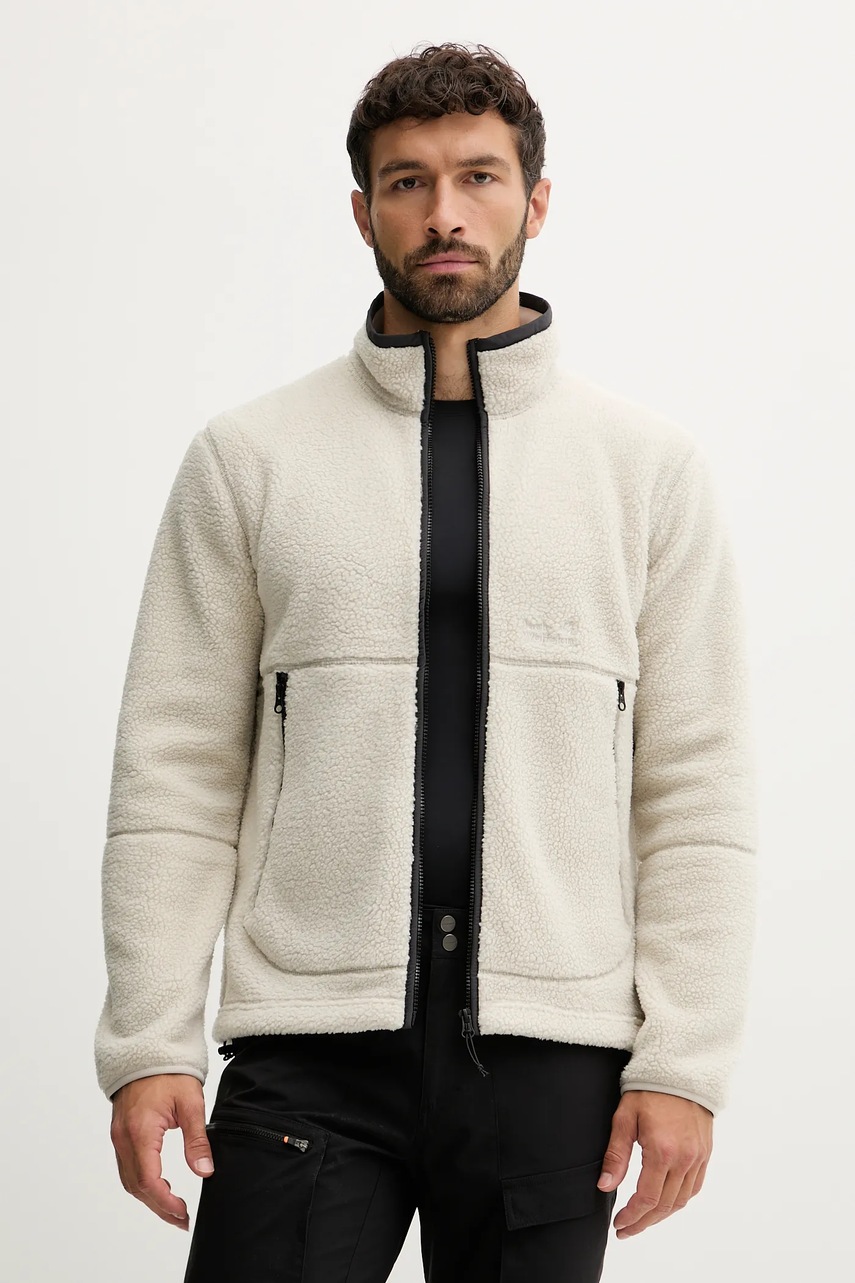 Levně Bunda Jack Wolfskin STONE LITE béžová barva, přechodná, A64997