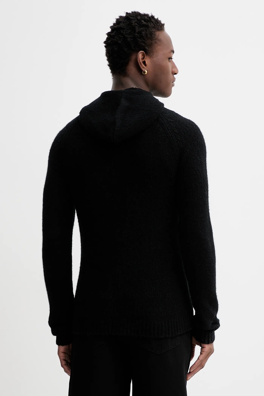 Kardigan s příměsí vlny Heliot Emil (obrázek 3)