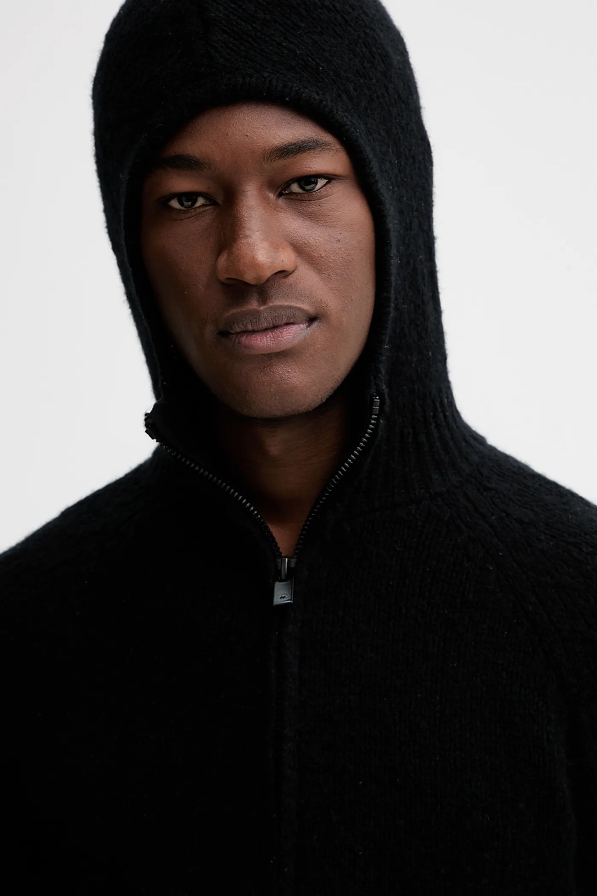 Kardigan s příměsí vlny Heliot Emil (obrázek 5)