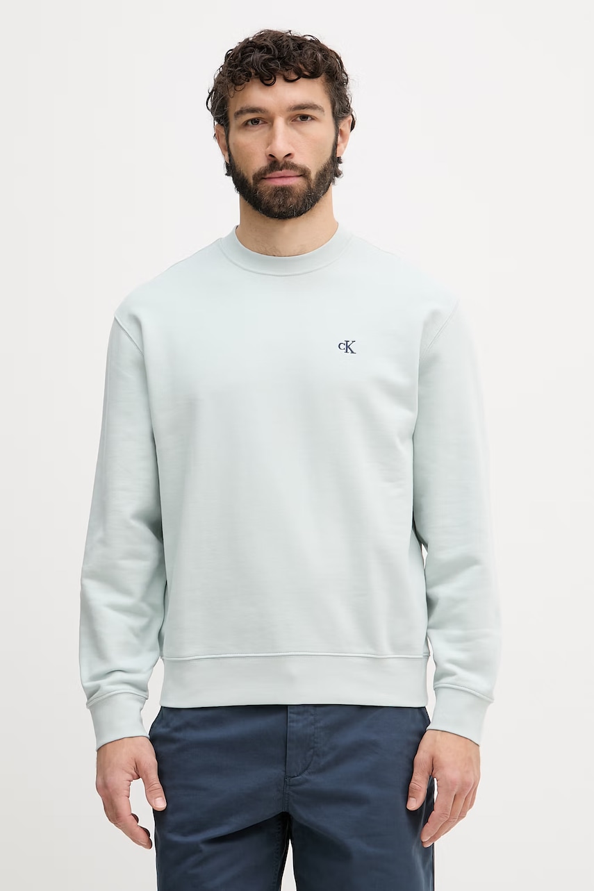 Calvin Klein Jeans μπλούζα ανδρική βαμβακερή LV04RC296G μπλε L,2XL,M,XL,S