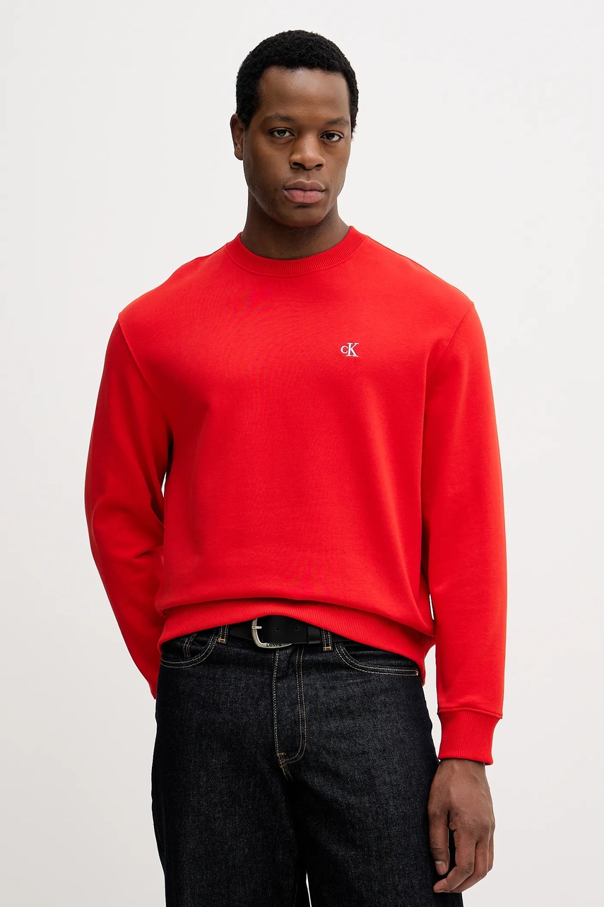 Βαμβακερή μπλούζα Calvin Klein Jeans