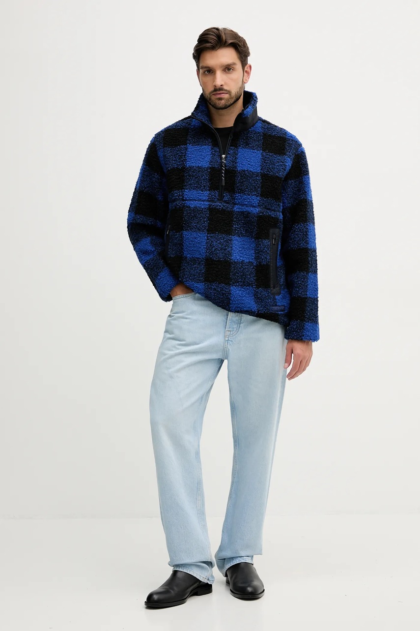 Кофта Tommy Hilfiger цвет синий узор MW0MW40476