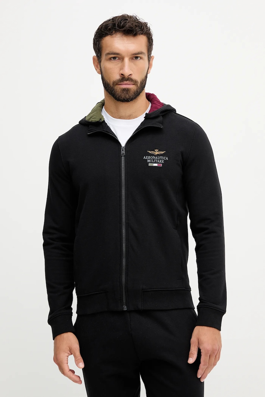 Спортивный костюм Aeronautica Militare цвет чёрный TF0102UF00662 Спортивный костюм Aeronautica Militare цвет чёрный TF0102UF00662