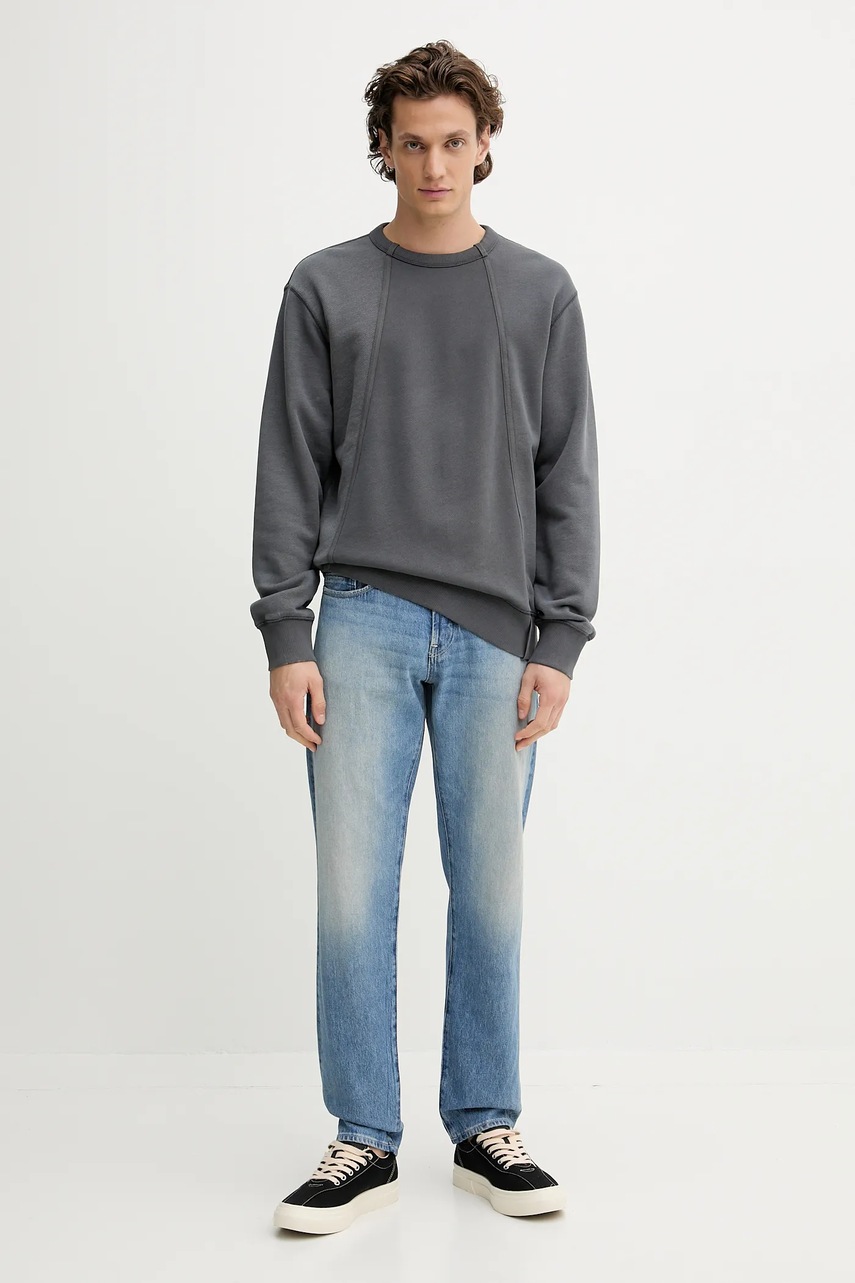 Хлопковая кофта G-Star 0 однотонная D27089.E186