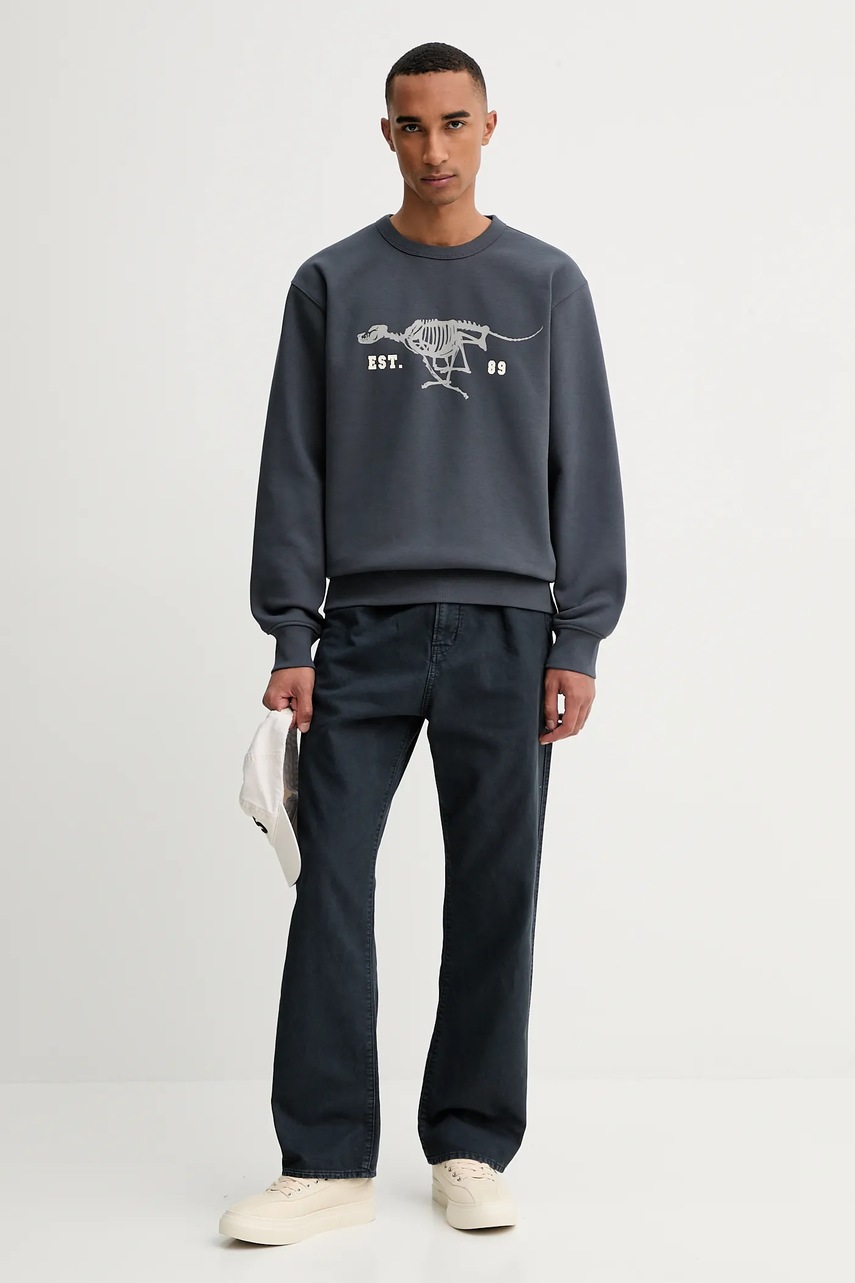 Кофта G-Star 0 цвет серый с принтом D27095.D733