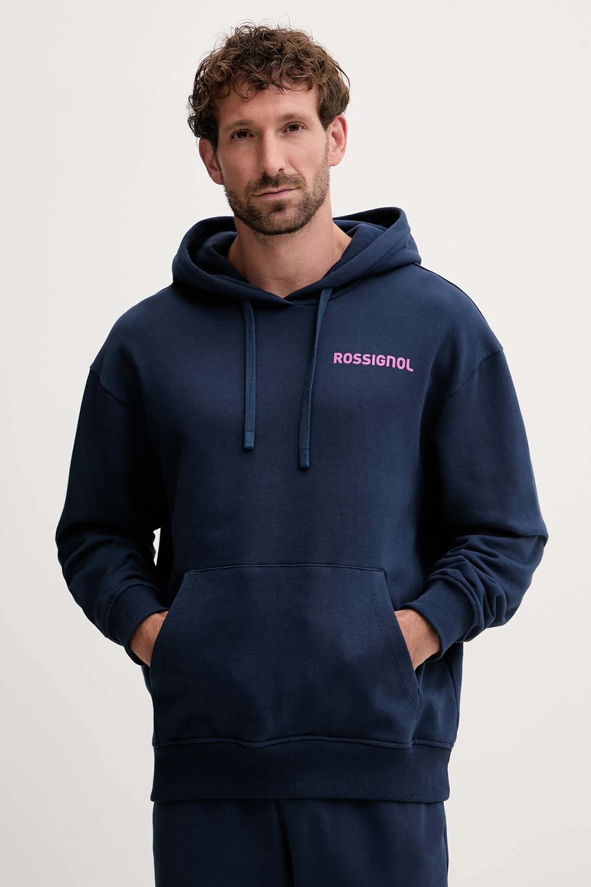 Βαμβακερή μπλούζα Rossignol WATERFALL RELAX φωτογραφία