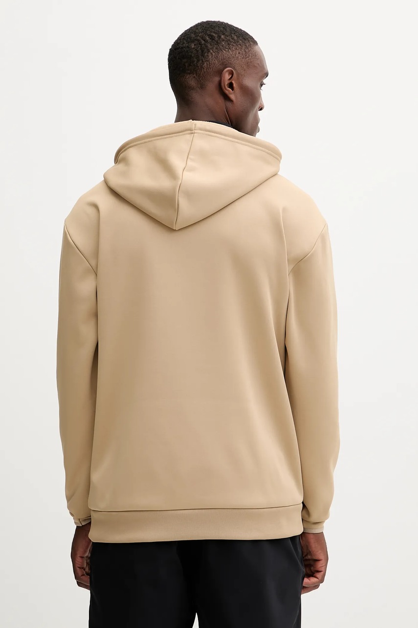 Αθλητική μπλούζα Oakley RIDER χρώμα: πράσινο, με κουκούλα, FOA402381 φωτογραφία