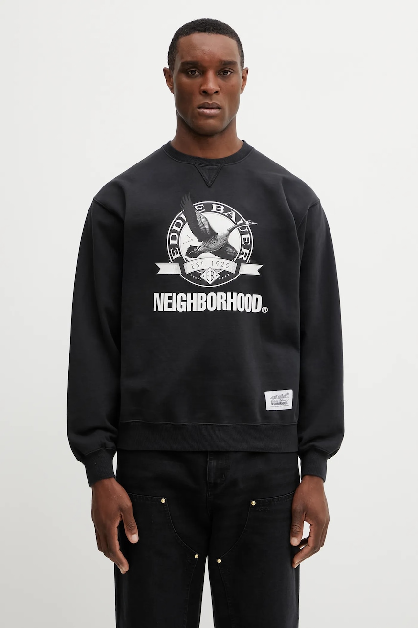 NEIGHBORHOOD bluza bawełniana X EDDIE BAUER WASHED