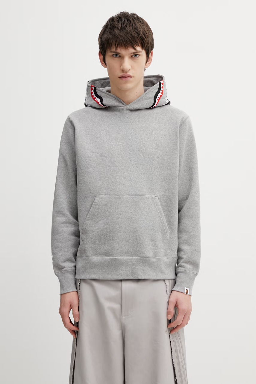 A Bathing Ape hanorac de bumbac Shark