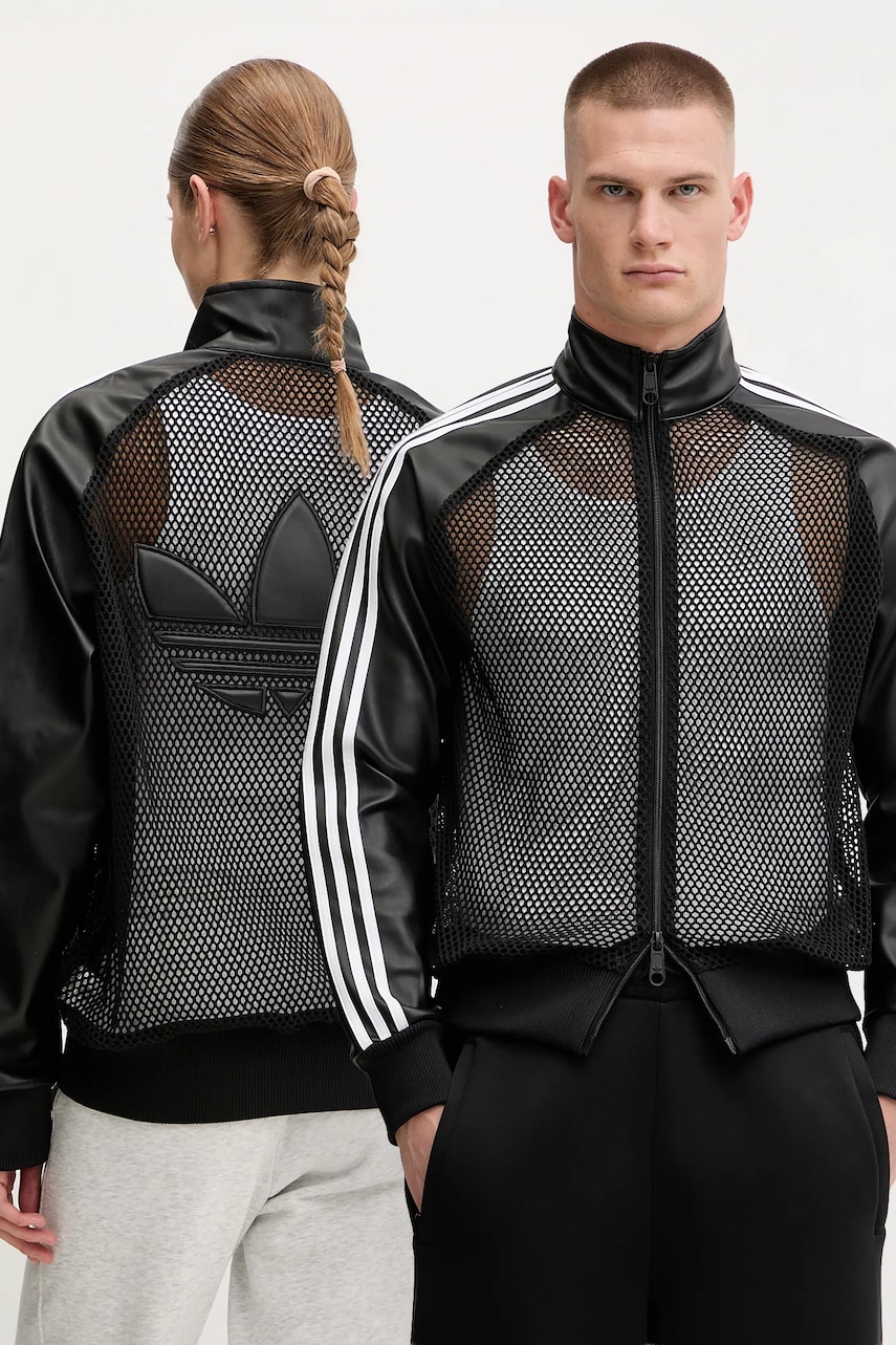 adidas Originals bluză Pride x Jeremy Scott culoarea negru, cu imprimeu, JY2016