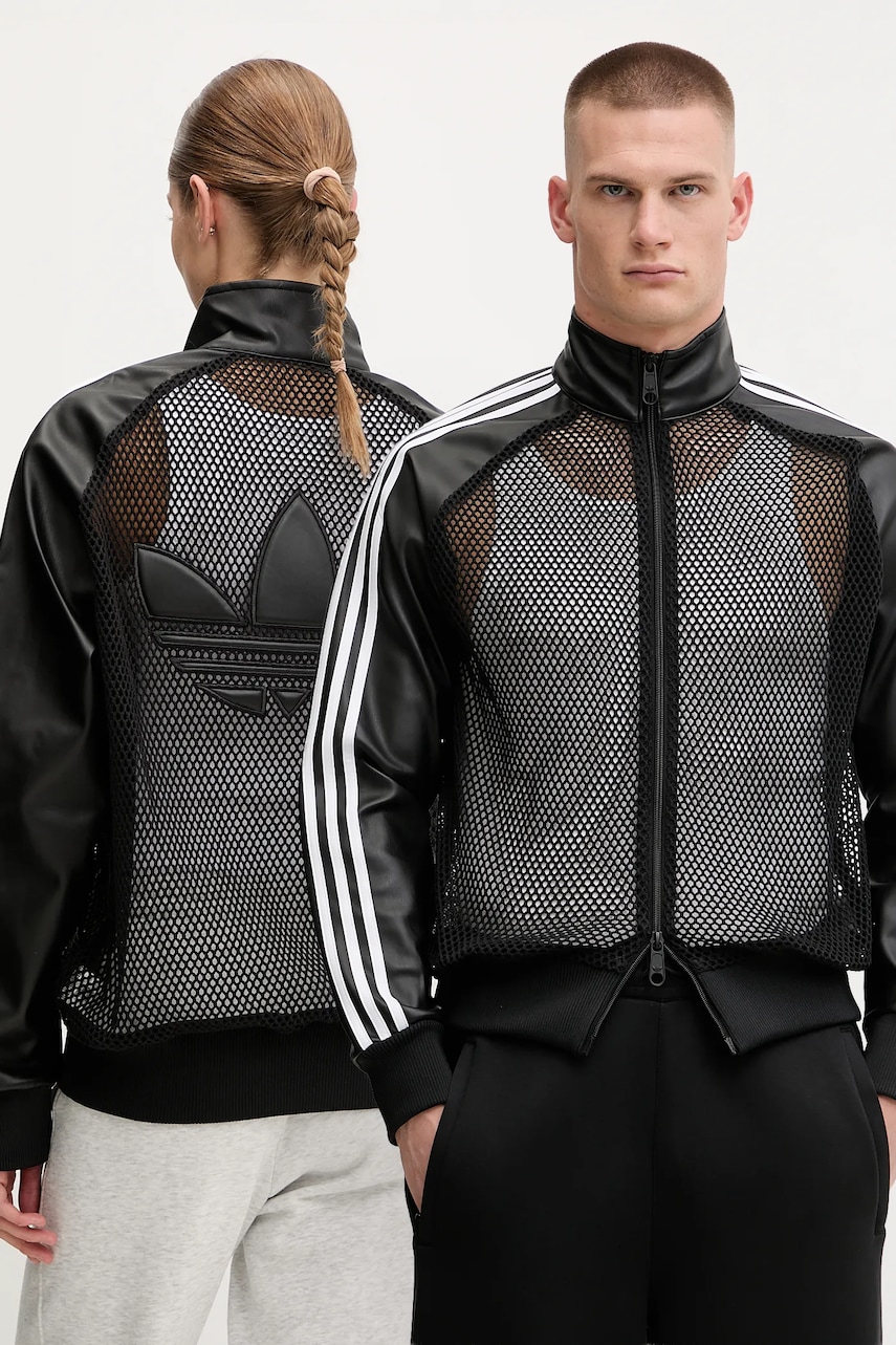 adidas Originals bluză Pride x Jeremy Scott culoarea negru, cu imprimeu, JY2016