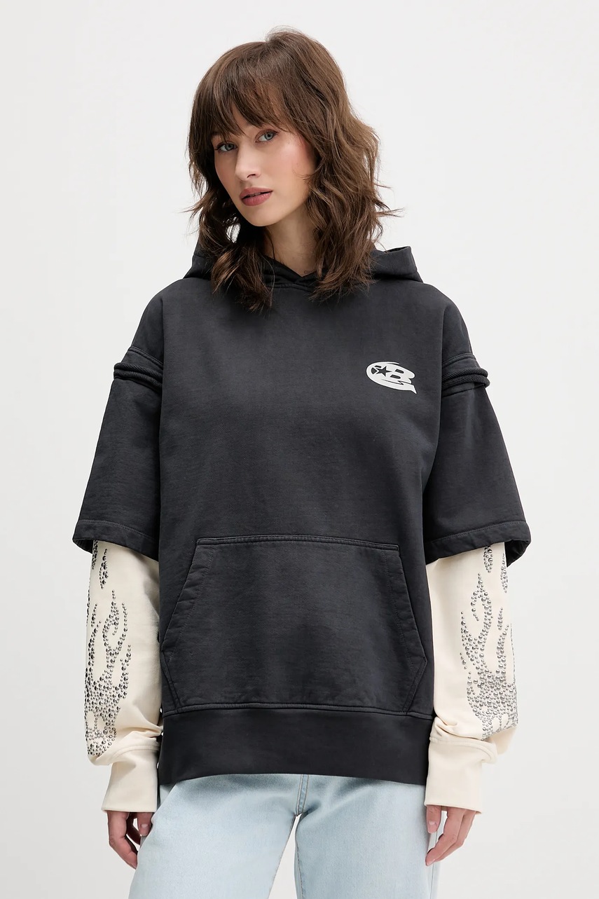 Bavlněná mikina Barrow (obrázek 3)