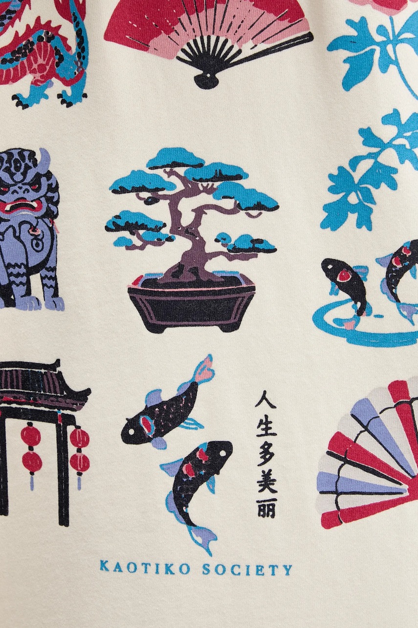 Βαμβακερή μπλούζα Kaotiko φωτογραφία