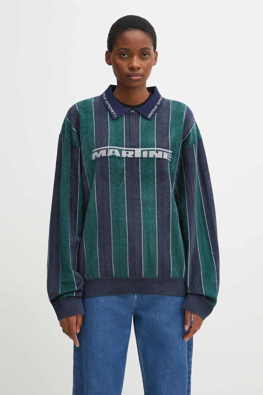 Martine Rose  longsleeve Sporty Logo Polo