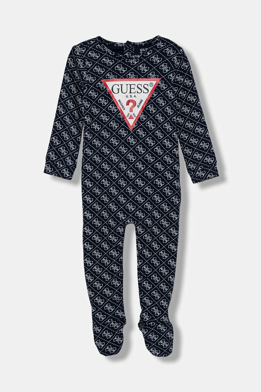 Levně Kojenecké bavlněné dupačky Guess P5BG01 KA6W1