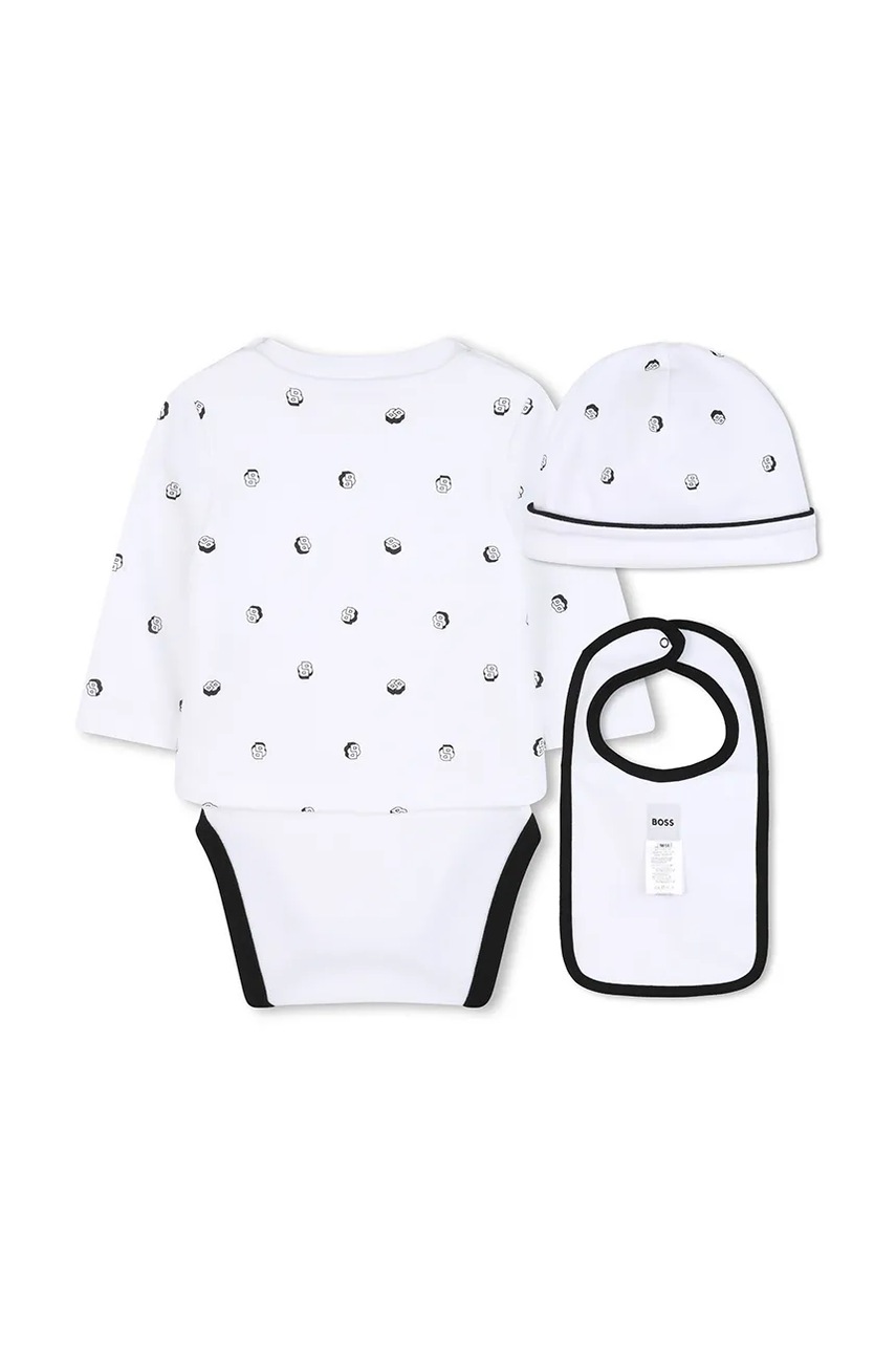 Детское боди из хлопка BOSS J52490