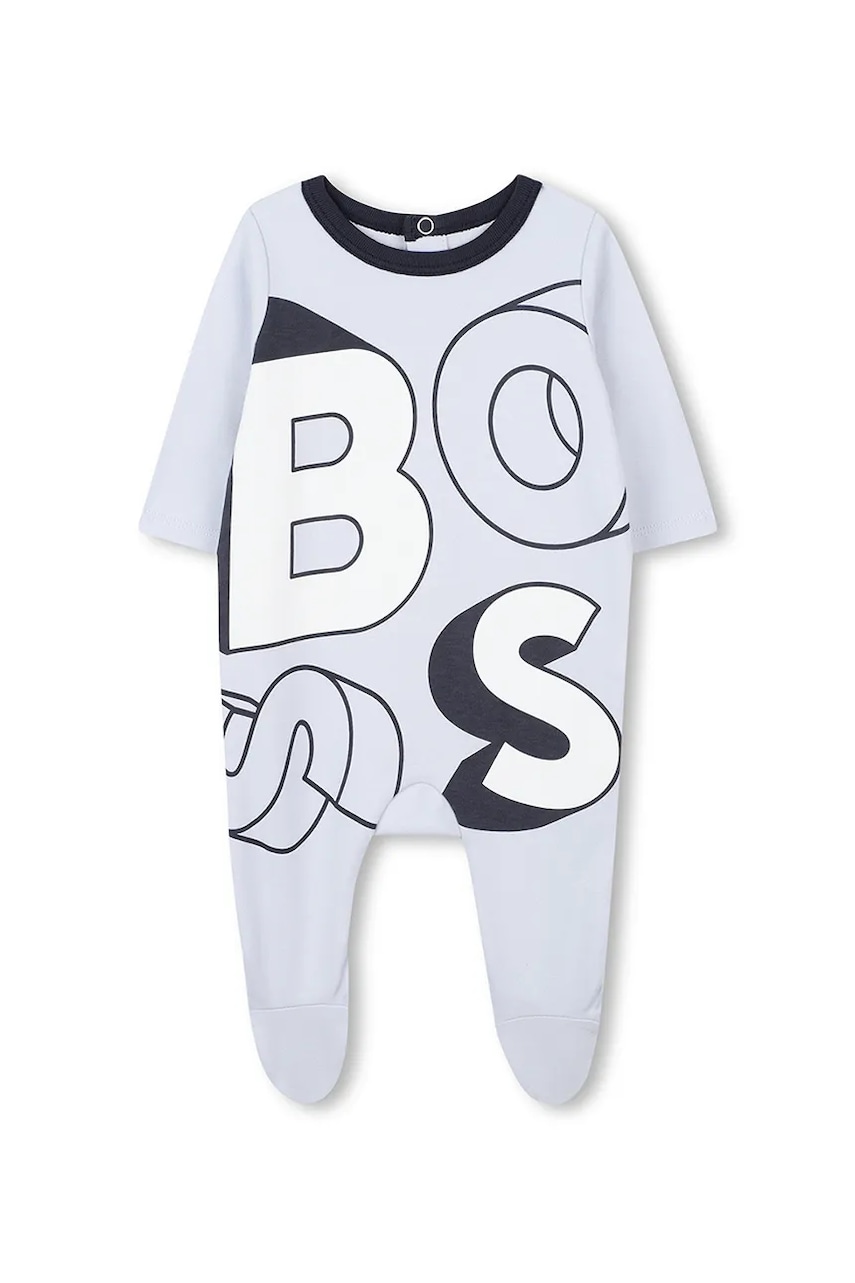 BOSS salopete din bumbac pentru bebeluși J52521 - 0 | YEO