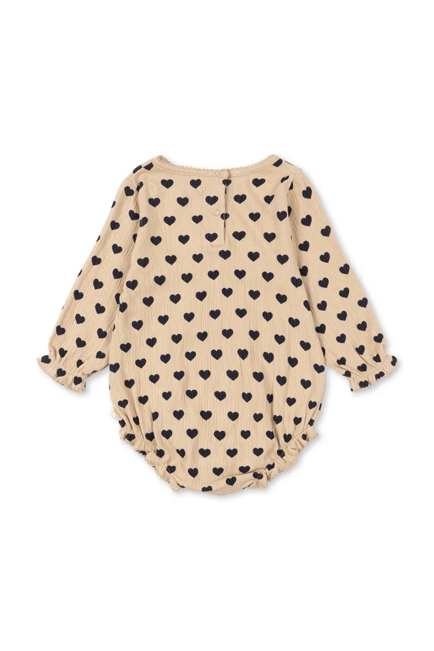 Хлопковый ромпер для младенцев Konges Sløjd CHLEO ROMPER GOTS KS103753