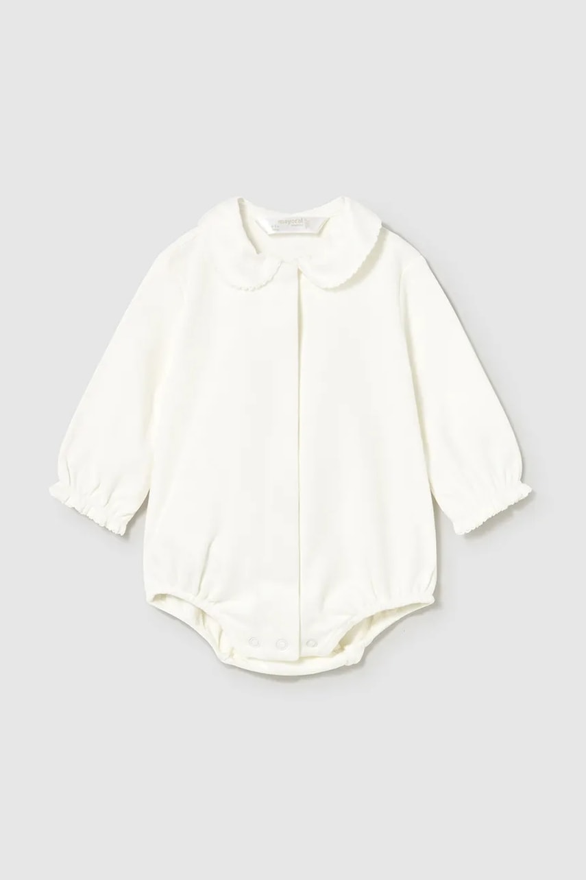 Mayoral Newborn body din bumbac pentru bebeluși 2722 Mayoral Newborn body din bumbac pentru bebeluși 2722