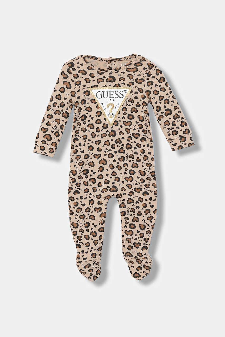 

Бебешки памучни ританки Guess S5BG02 KA6W1, Бежов