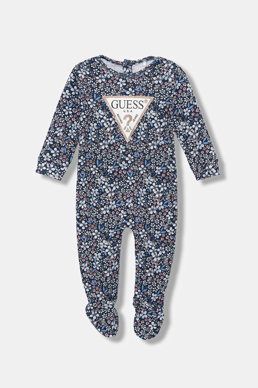 

Бебешки памучни ританки Guess S5BG02 KA6W1, Син