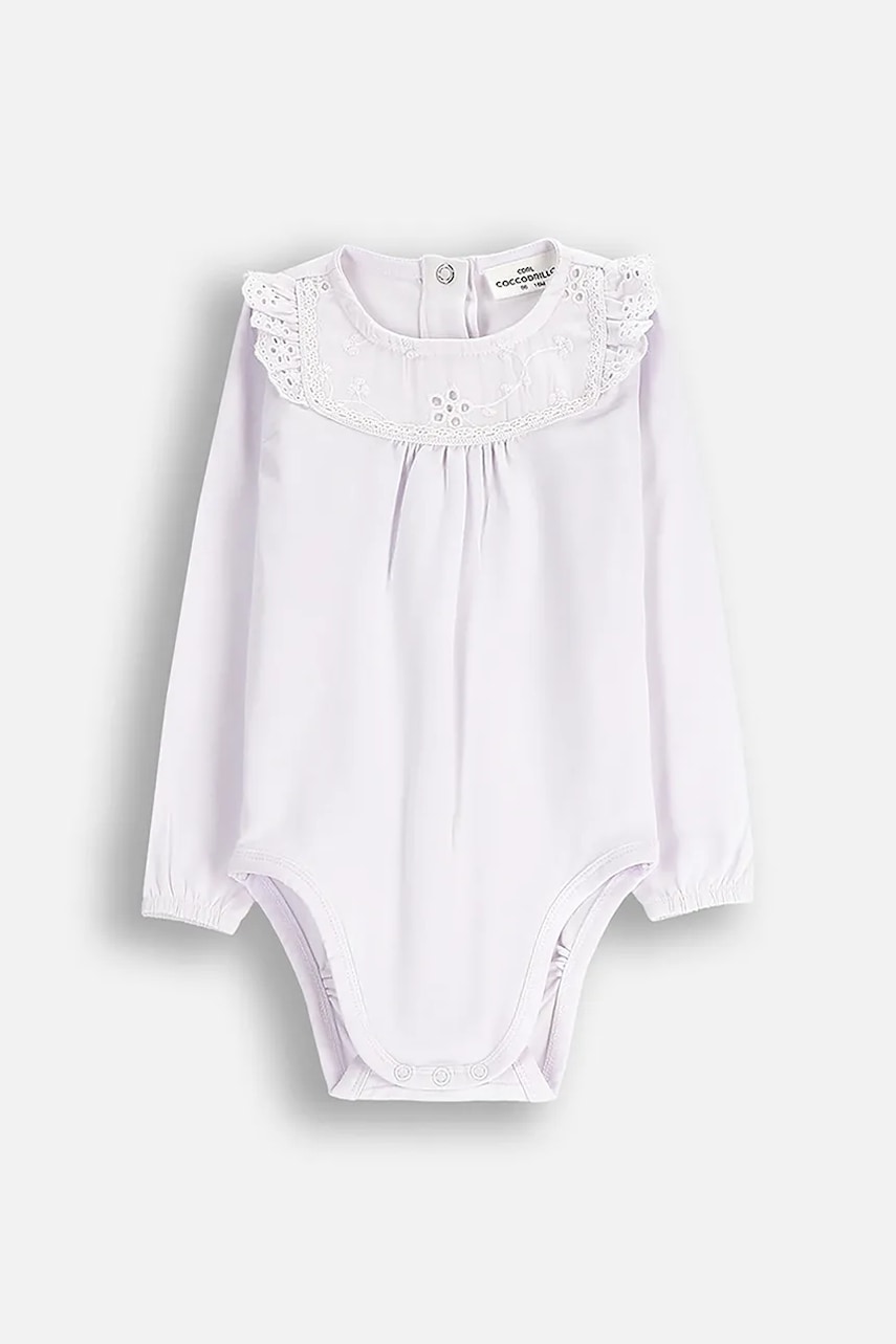 Levně Kojenecké body Coccodrillo HAPPY PUPPY GIRL NEWBORN