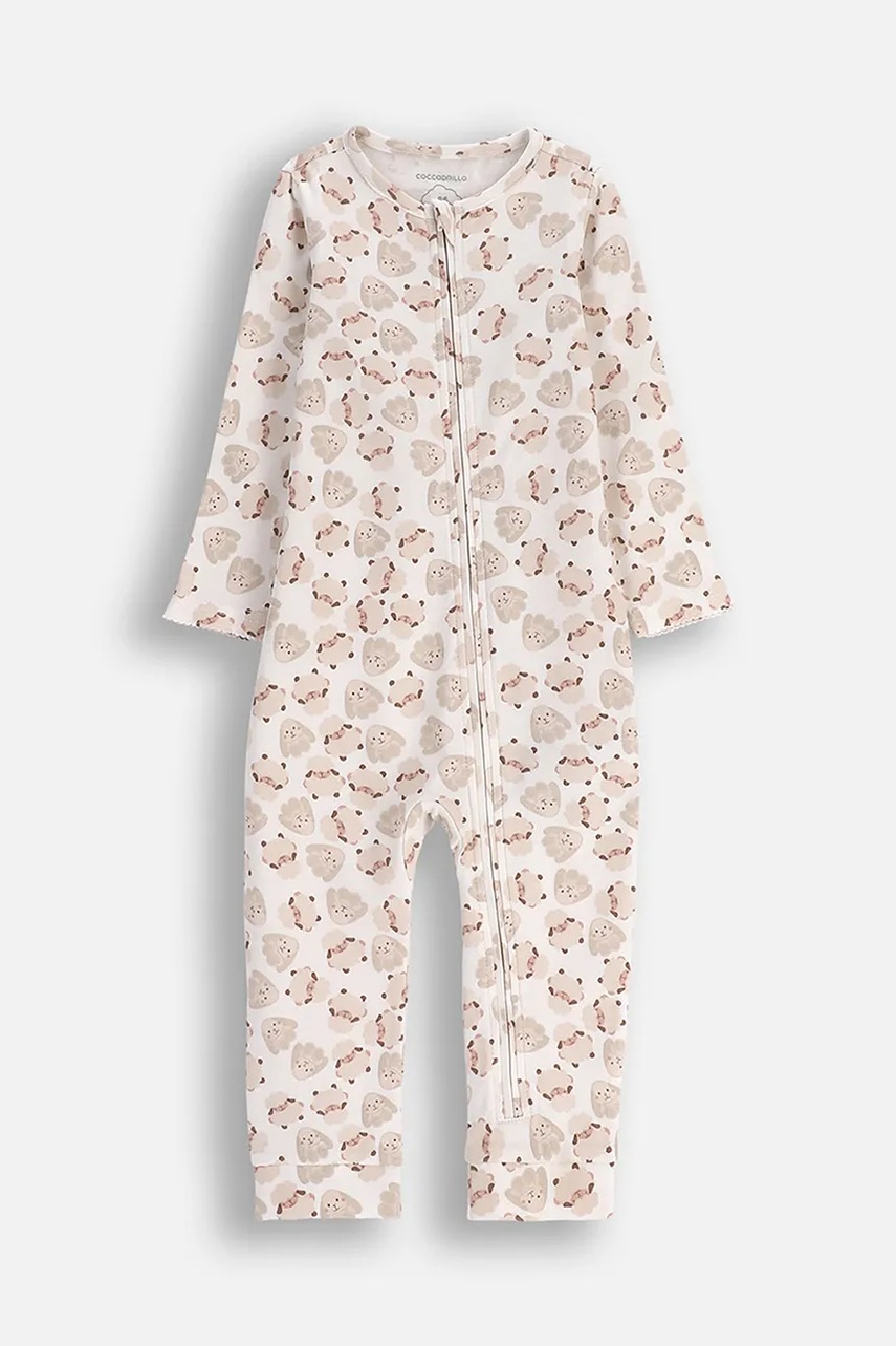 Coccodrillo salopetă din bumbac pentru bebeluși PYJAMAS