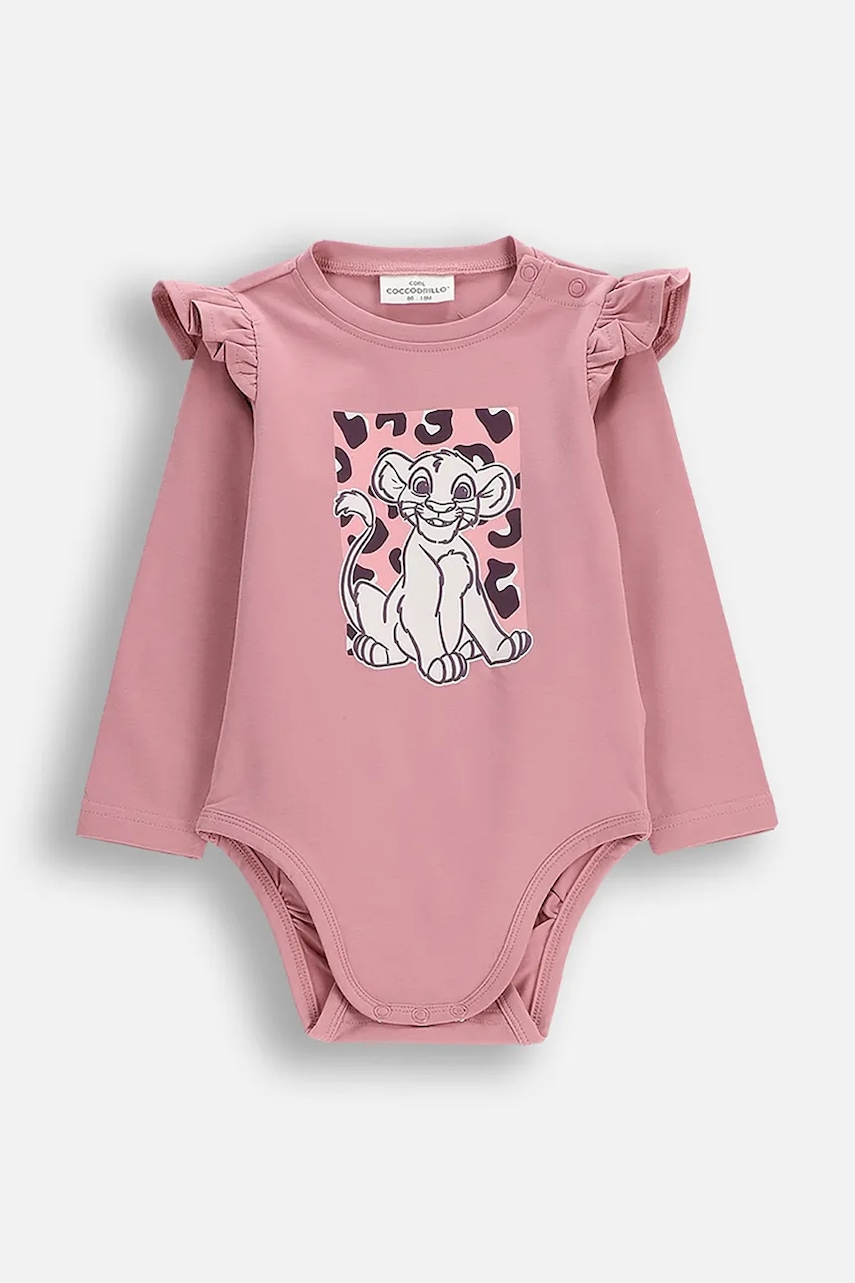 Coccodrillo body din bumbac pentru bebeluși LICENCE GIRL