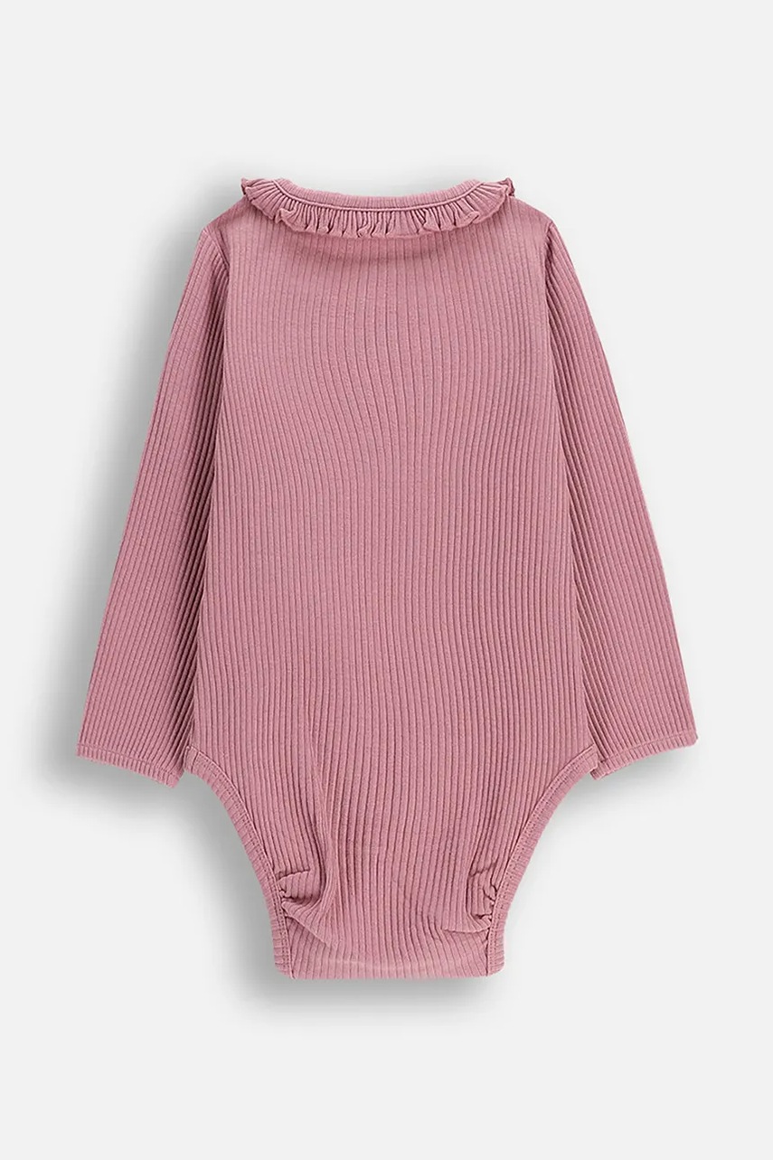 Детское боди из хлопка Coccodrillo TEDDY BEAR GIRL NEWBORN