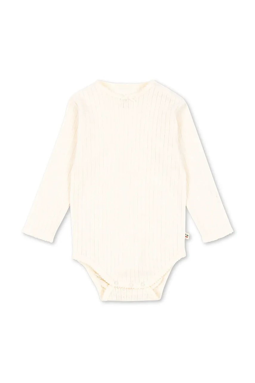 Konges Sløjd body din bumbac pentru bebelusi MINNIE BODY GOTS KS104373