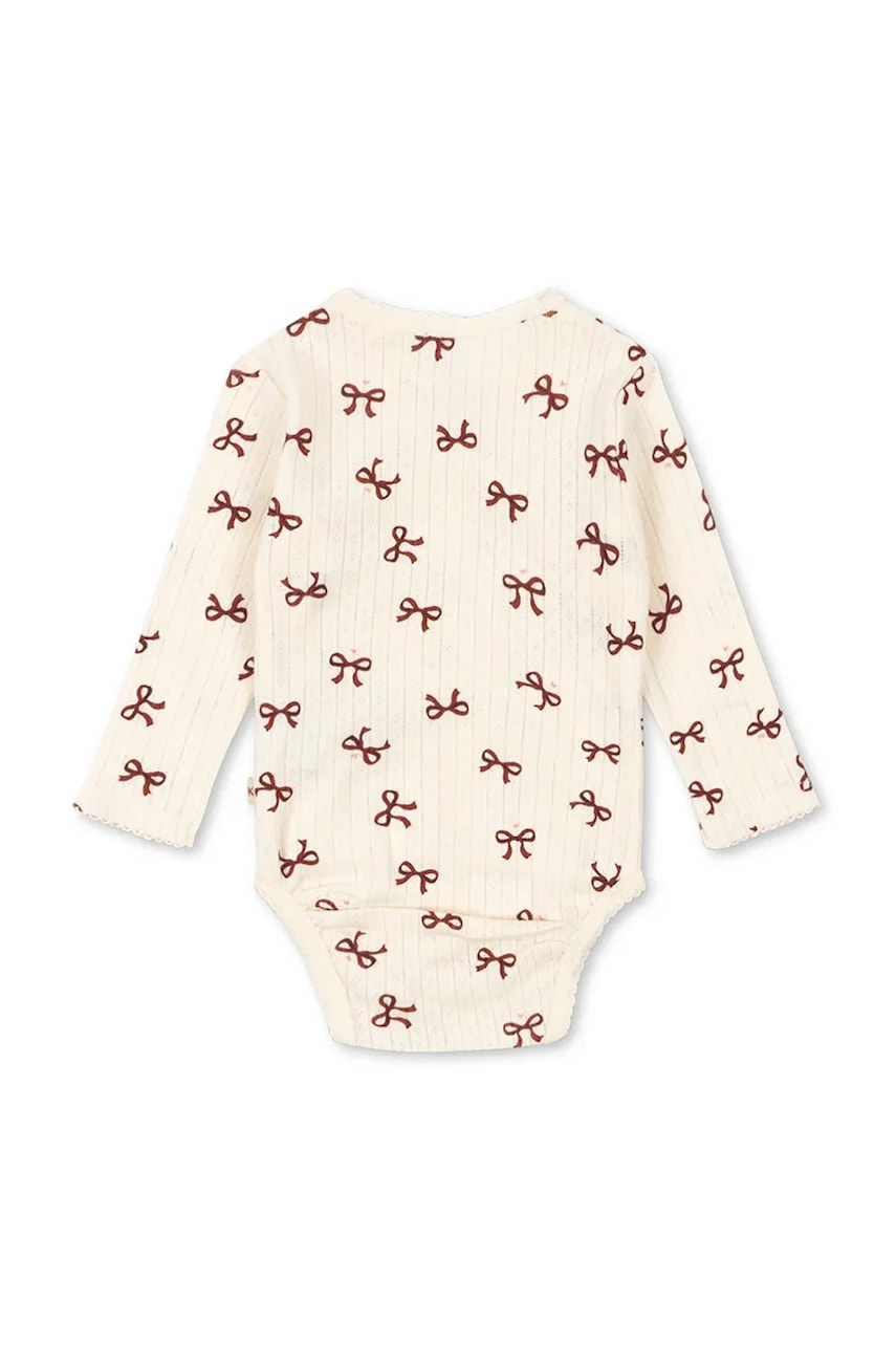 Детское боди из хлопка Konges Sløjd MINNIE NEWBORN BODY GOTS KS104377 Детское боди из хлопка Konges Sløjd MINNIE NEWBORN BODY GOTS KS104377