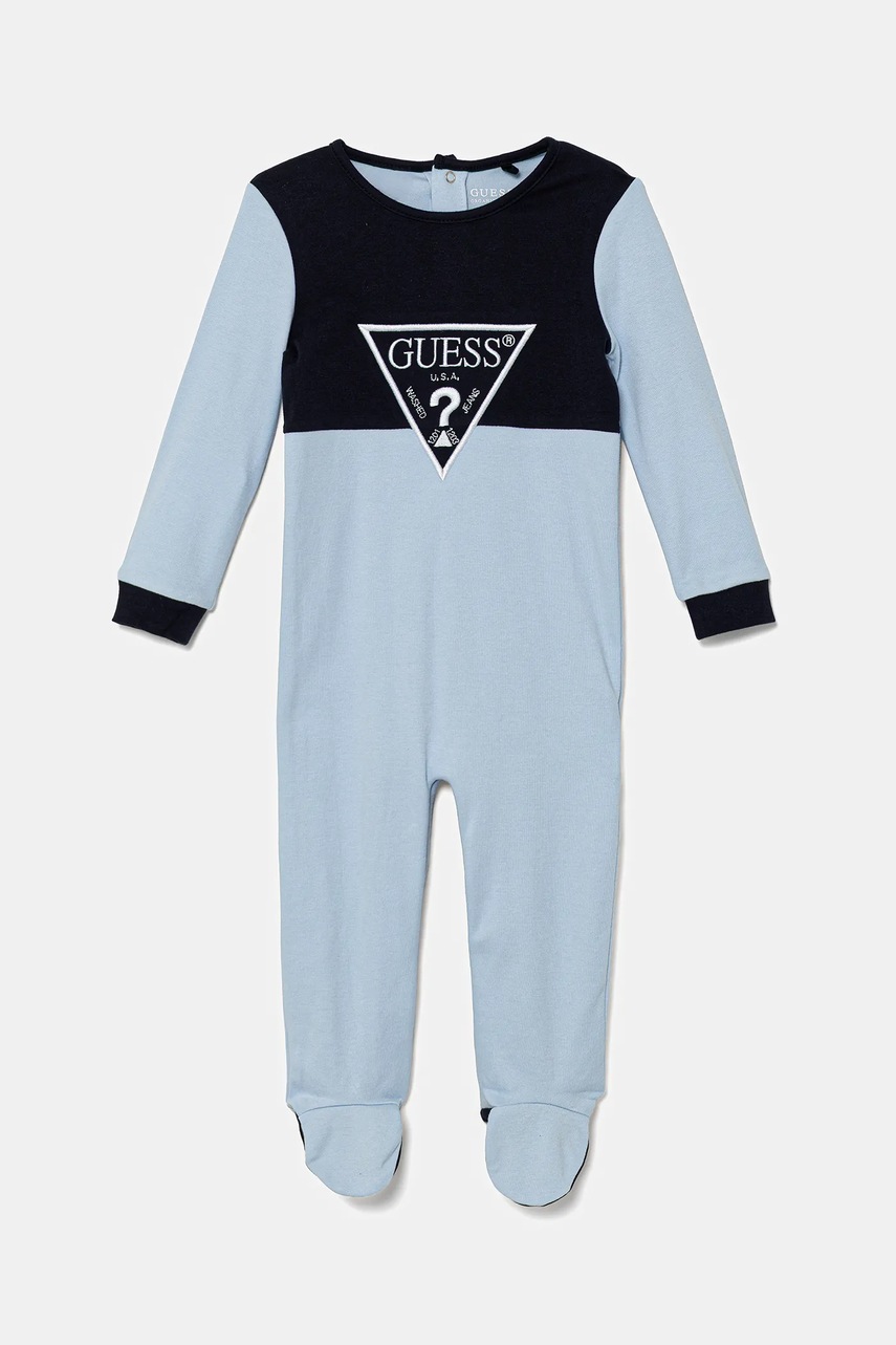 

Бебешки памучни ританки Guess H5YW07 KA6W4, Син
