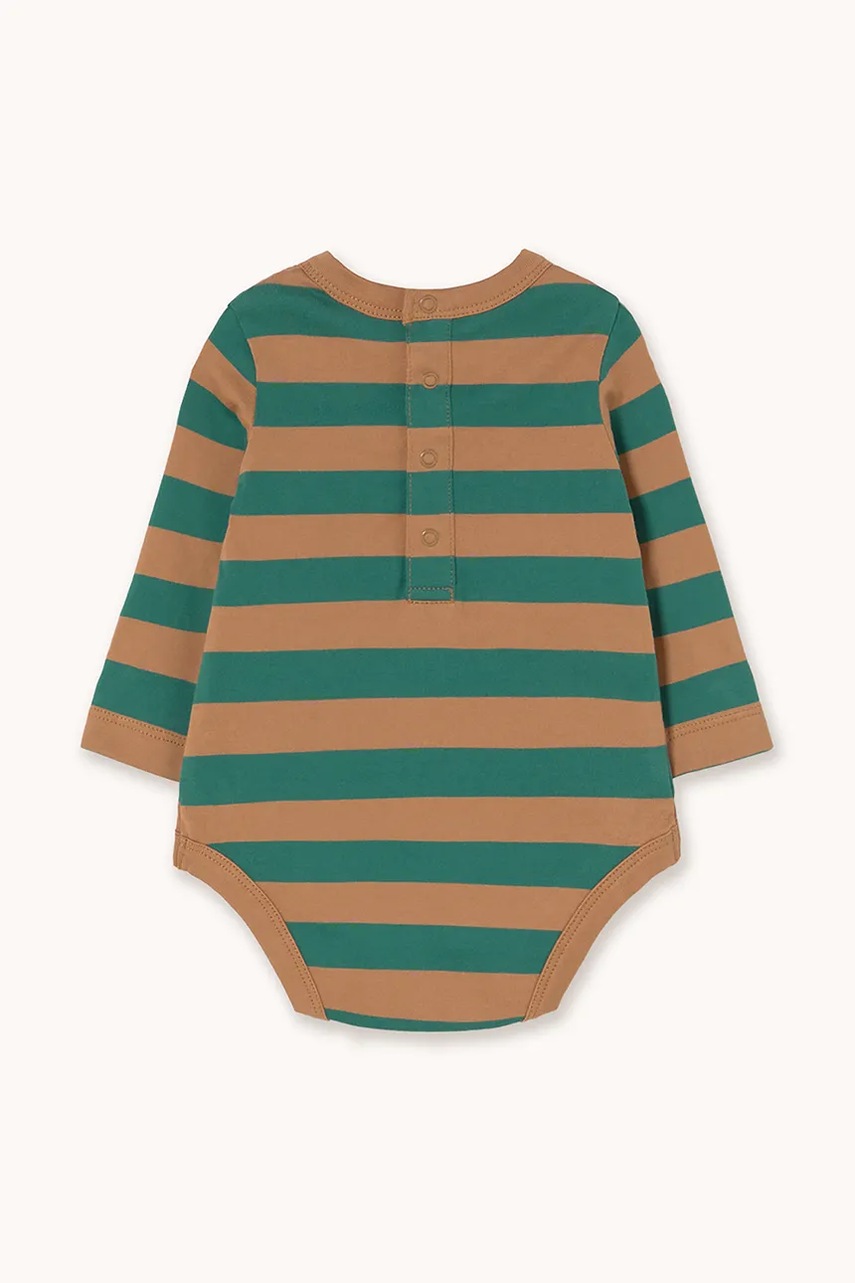 Дитяче бавовняне боді Tinycottons STRIPES KNIT BODY AW25-021