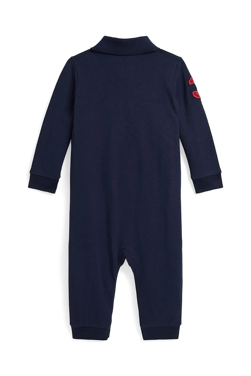 Хлопковый комбинезон для младенцев Polo Ralph Lauren 3,20981E+11 Хлопковый комбинезон для младенцев Polo Ralph Lauren 3,20981E+11