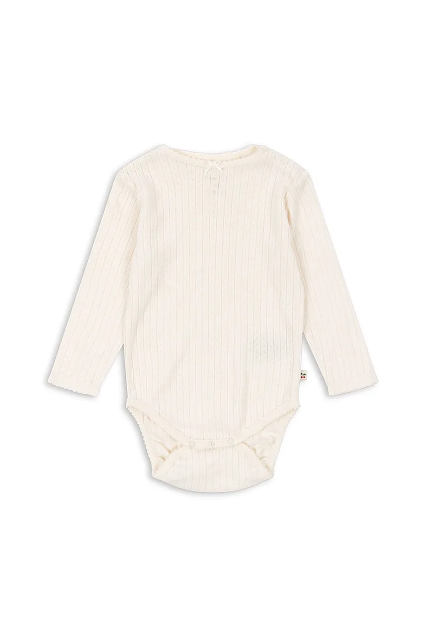 Levně Bavlněné kojenecké body Konges Sløjd MINNIE BODY GOTS KS103916