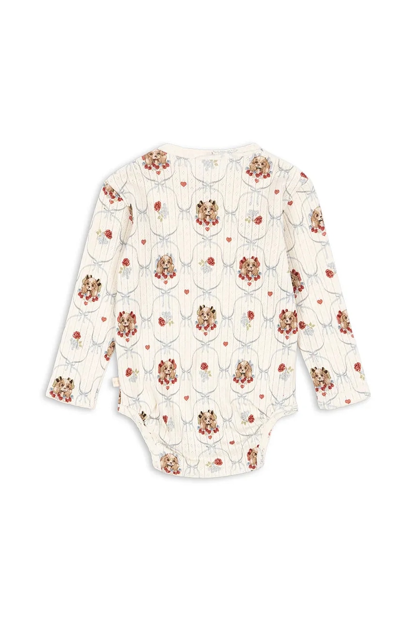 Детское боди из хлопка Konges Sløjd MINNIE BODY GOTS KS103916 Детское боди из хлопка Konges Sløjd MINNIE BODY GOTS KS103916