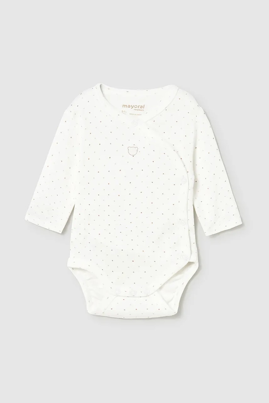 Mayoral Newborn body din bumbac pentru bebeluși 2712