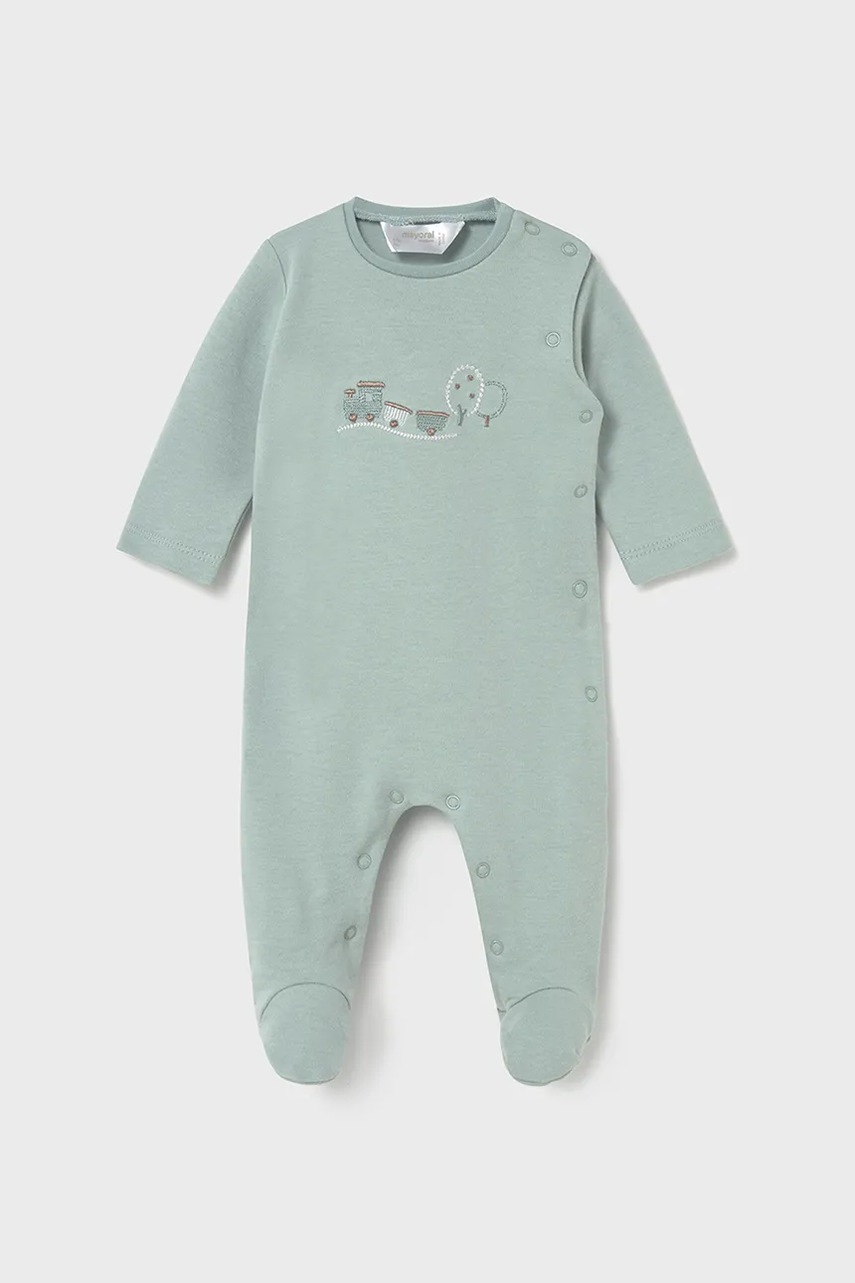 Детские хлопковые ползунки Mayoral Newborn 2 шт 2714