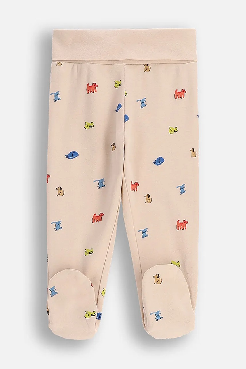 Levně Kojenecké bavlněné dupačky Coccodrillo BUDDIES BOY NEWBORN