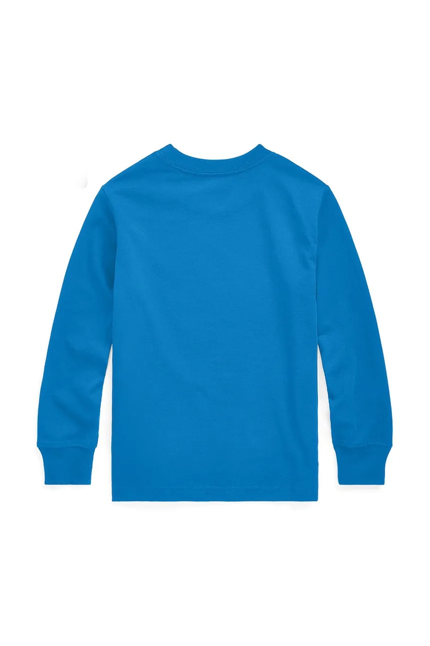 Хлопковый детский лонгслив Polo Ralph Lauren однотонная 322843804007 Хлопковый детский лонгслив Polo Ralph Lauren однотонная 322843804007