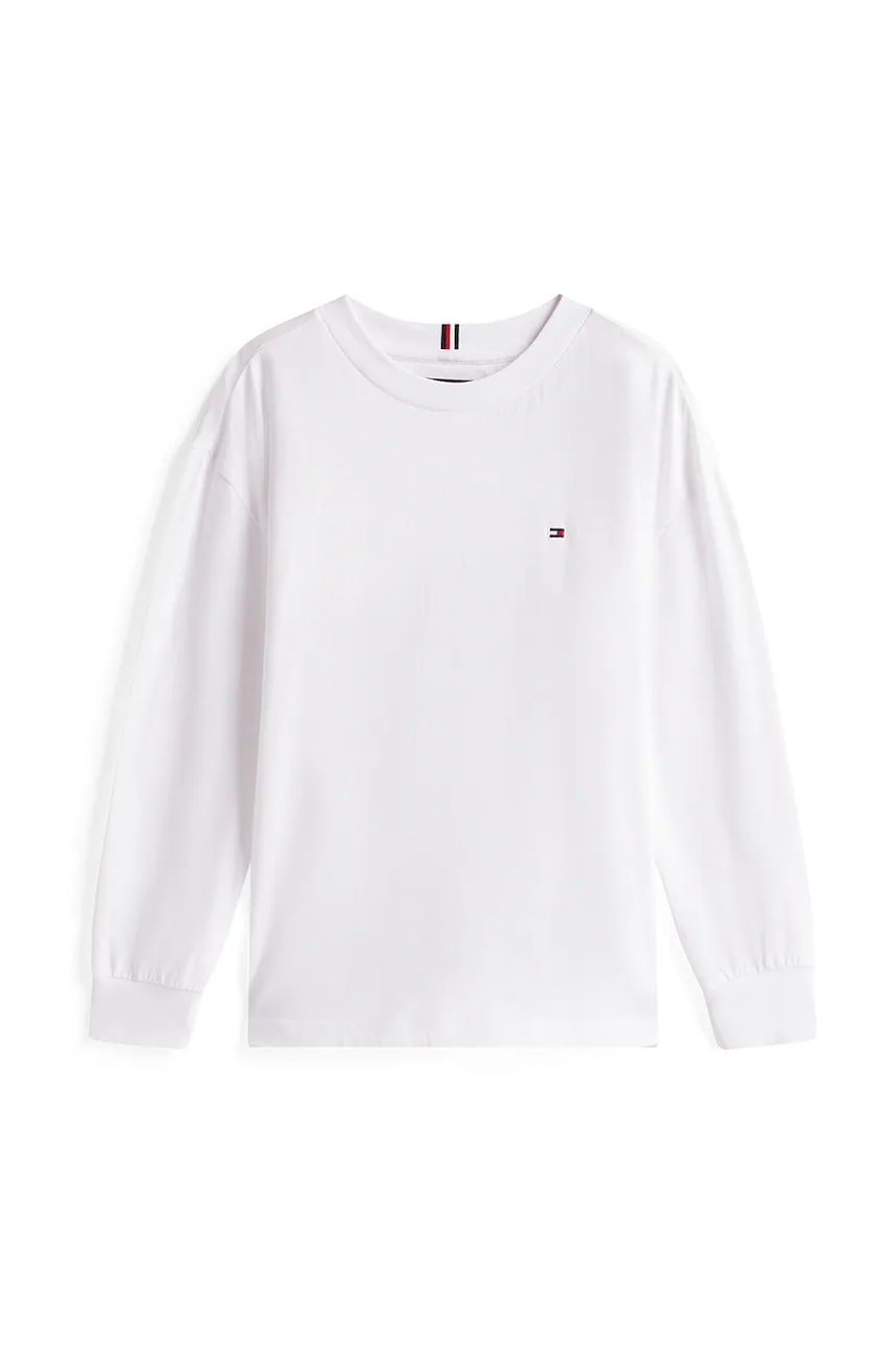 Лонгслив Tommy Hilfiger цвет белый KB0KB09846 Лонгслив Tommy Hilfiger цвет белый KB0KB09846