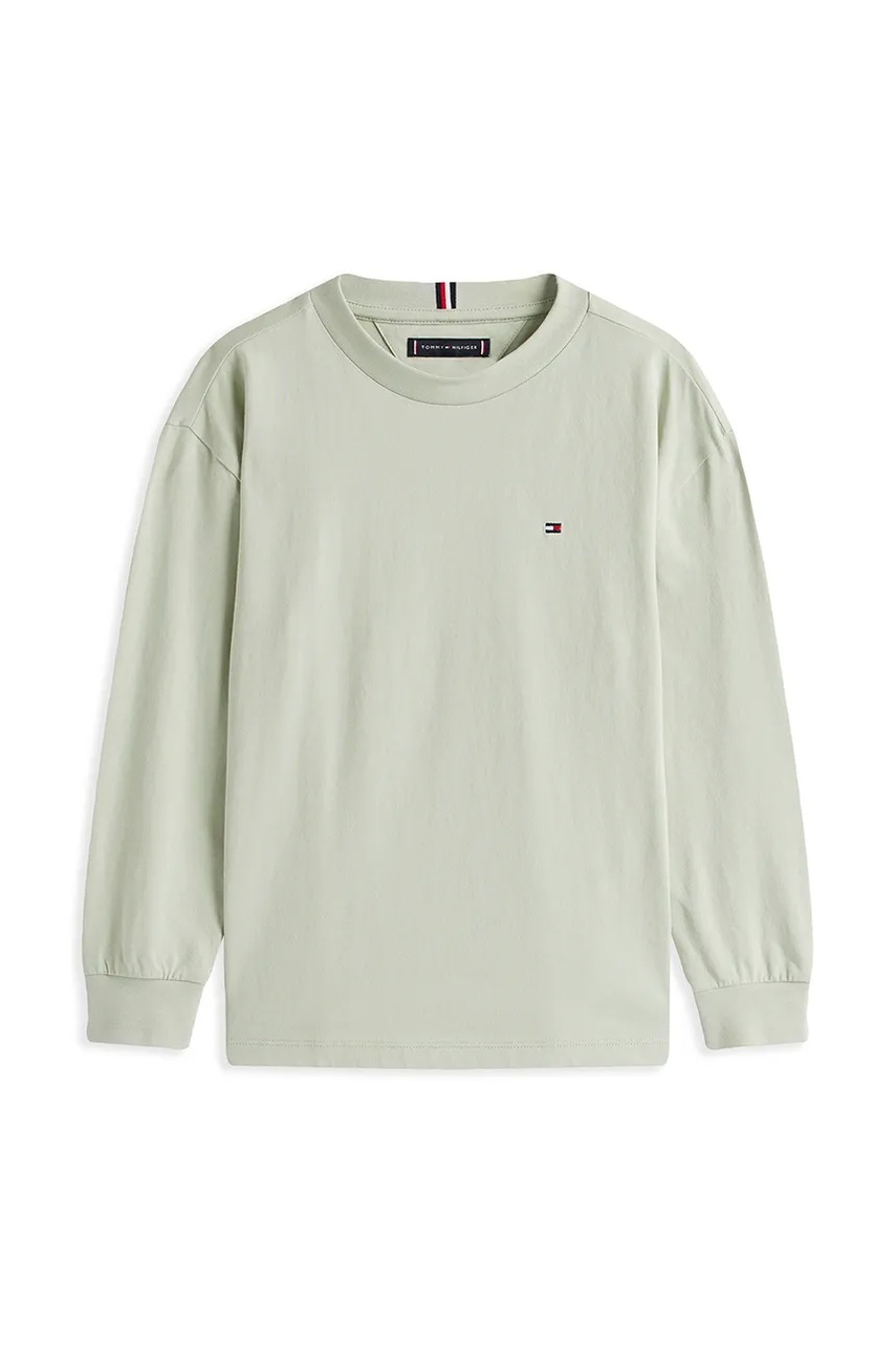 Лонгслив Tommy Hilfiger цвет бирюзовый KB0KB09846 Лонгслив Tommy Hilfiger цвет бирюзовый KB0KB09846