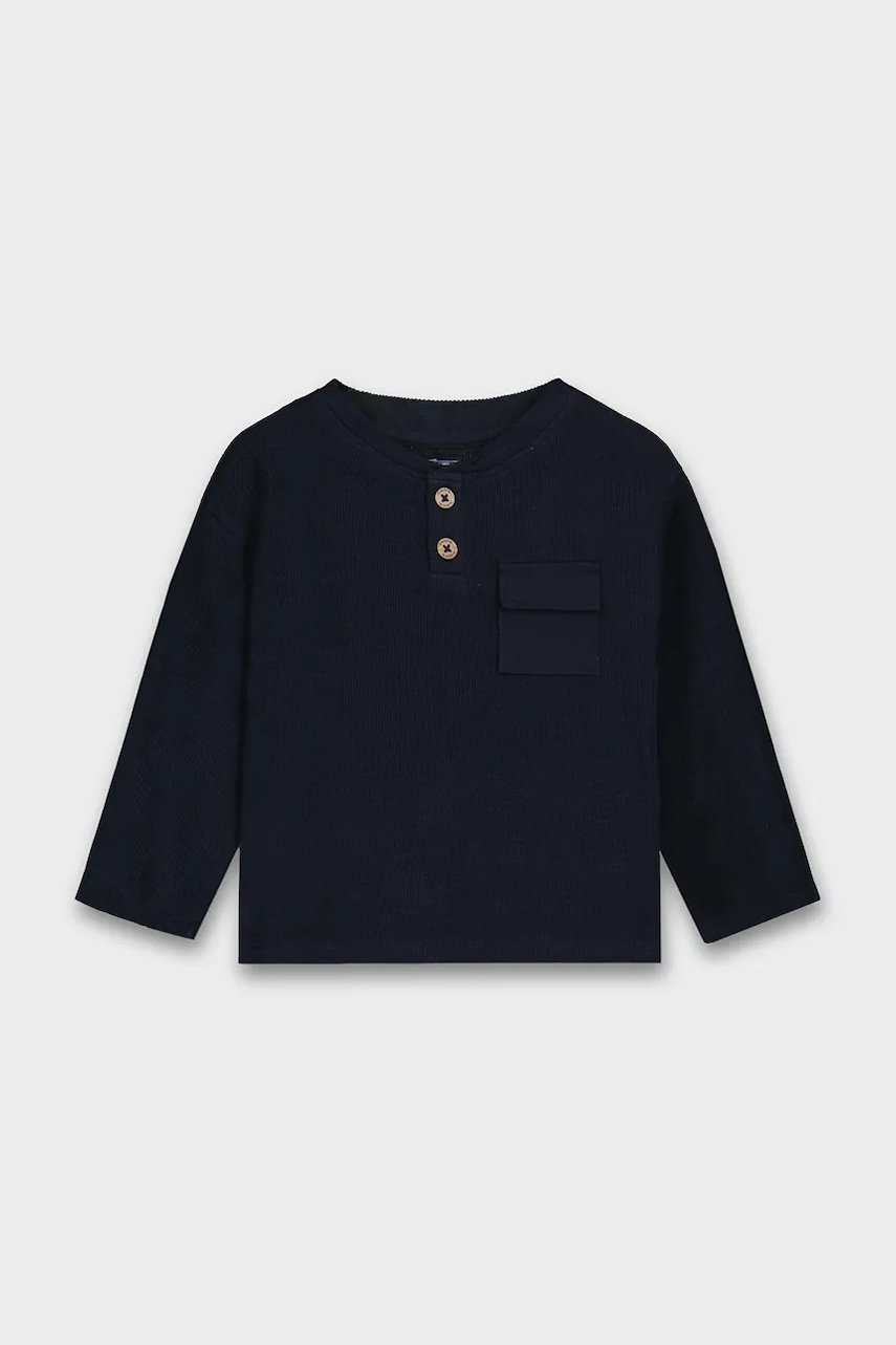 Mayoral longsleeve bebeluși culoarea bleumarin, 2064