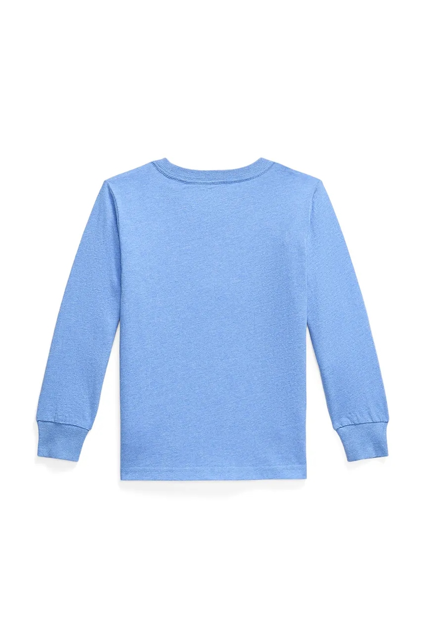 Хлопковый детский лонгслив Polo Ralph Lauren однотонная 322854677096 Хлопковый детский лонгслив Polo Ralph Lauren однотонная 322854677096