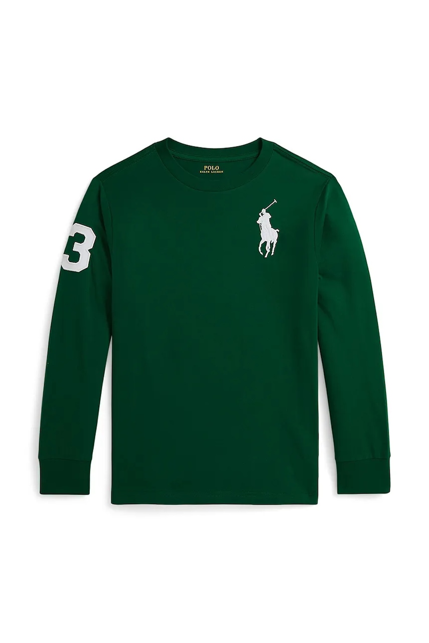 Лонгслив Polo Ralph Lauren цвет зелёный 323853891022 Лонгслив Polo Ralph Lauren цвет зелёный 323853891022