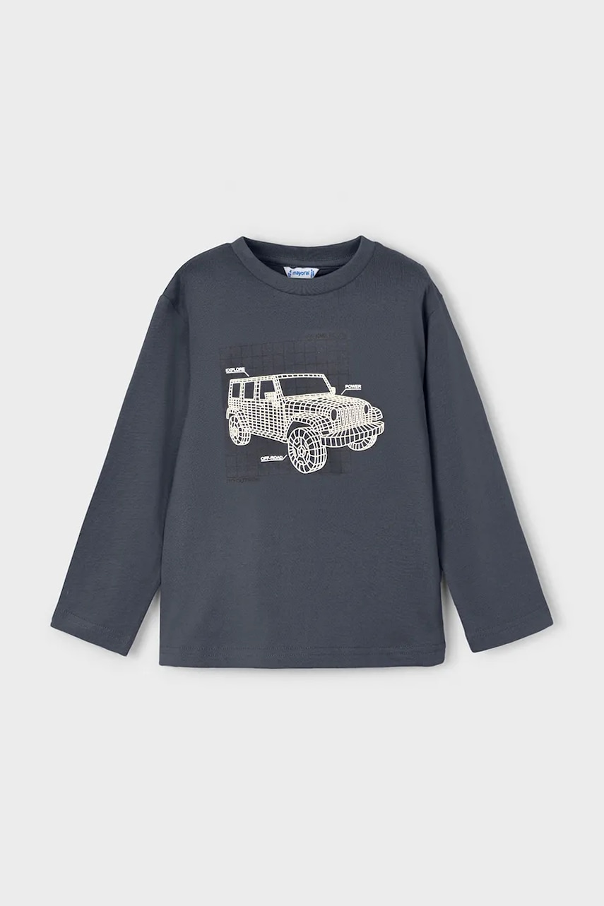 Mayoral longsleeve din bumbac pentru copii cu imprimeu, 4088