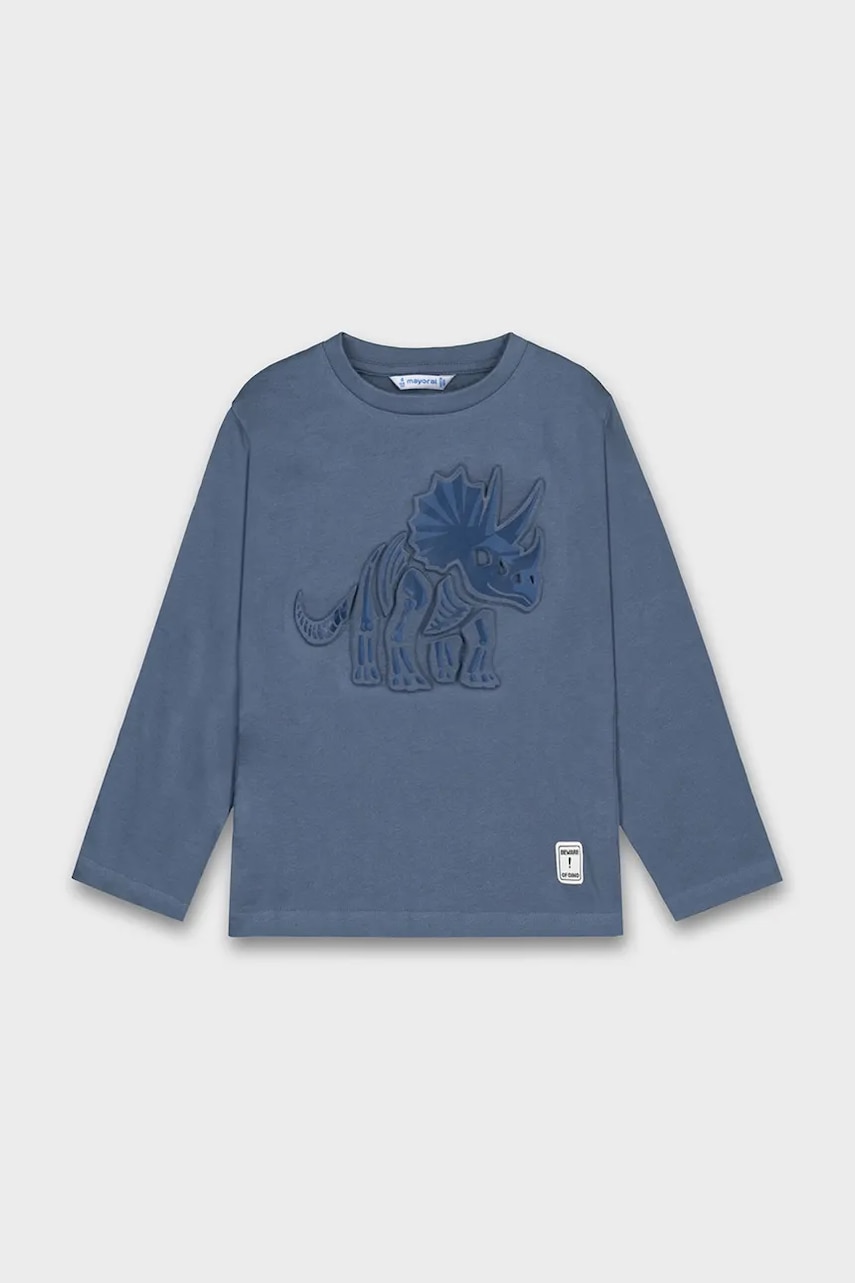 Mayoral longsleeve din bumbac pentru copii cu imprimeu, 4089