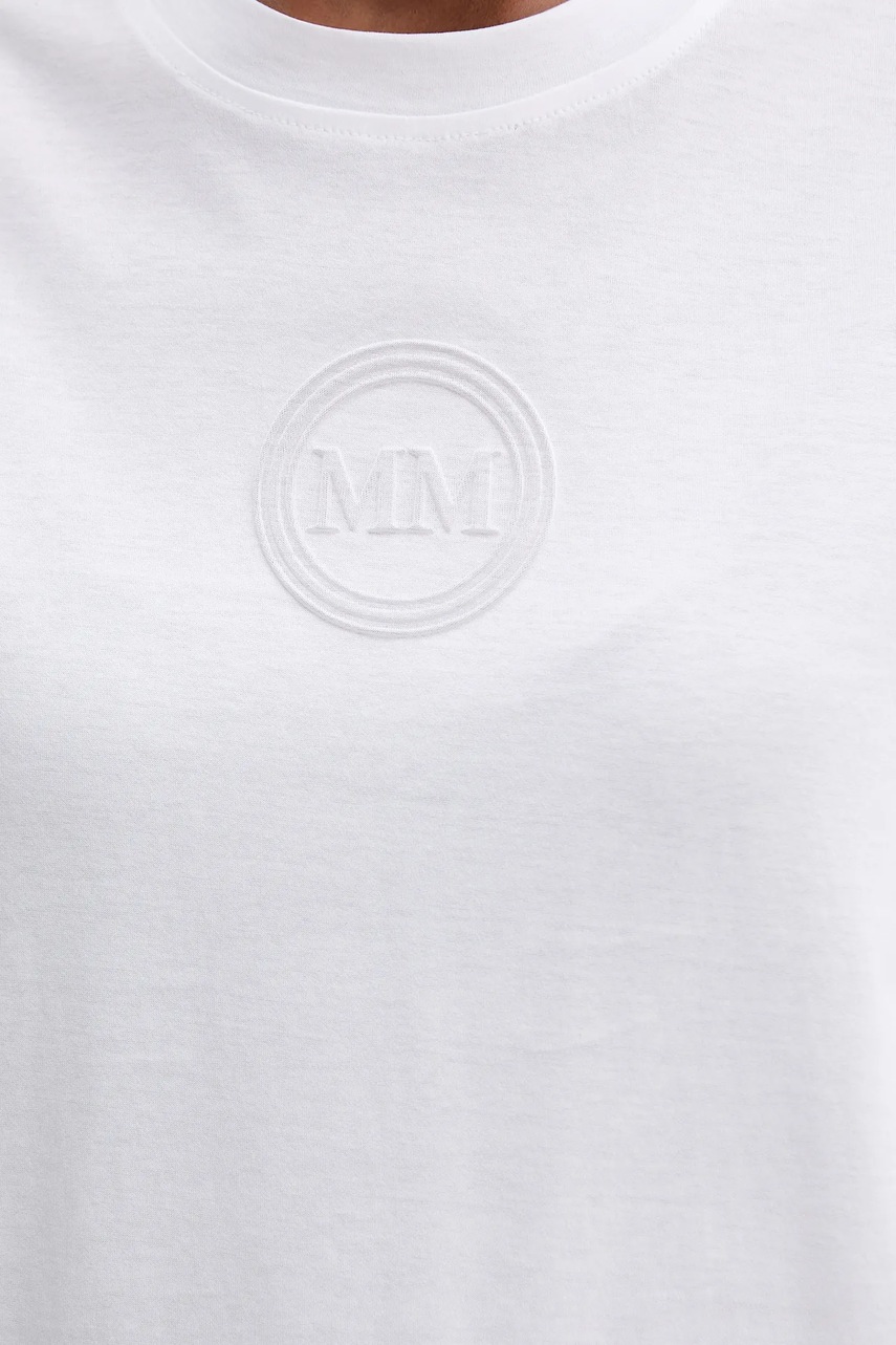 Βαμβακερή μπλούζα με μακριά μανίκια MM by Max Mara SORRISO φωτογραφία