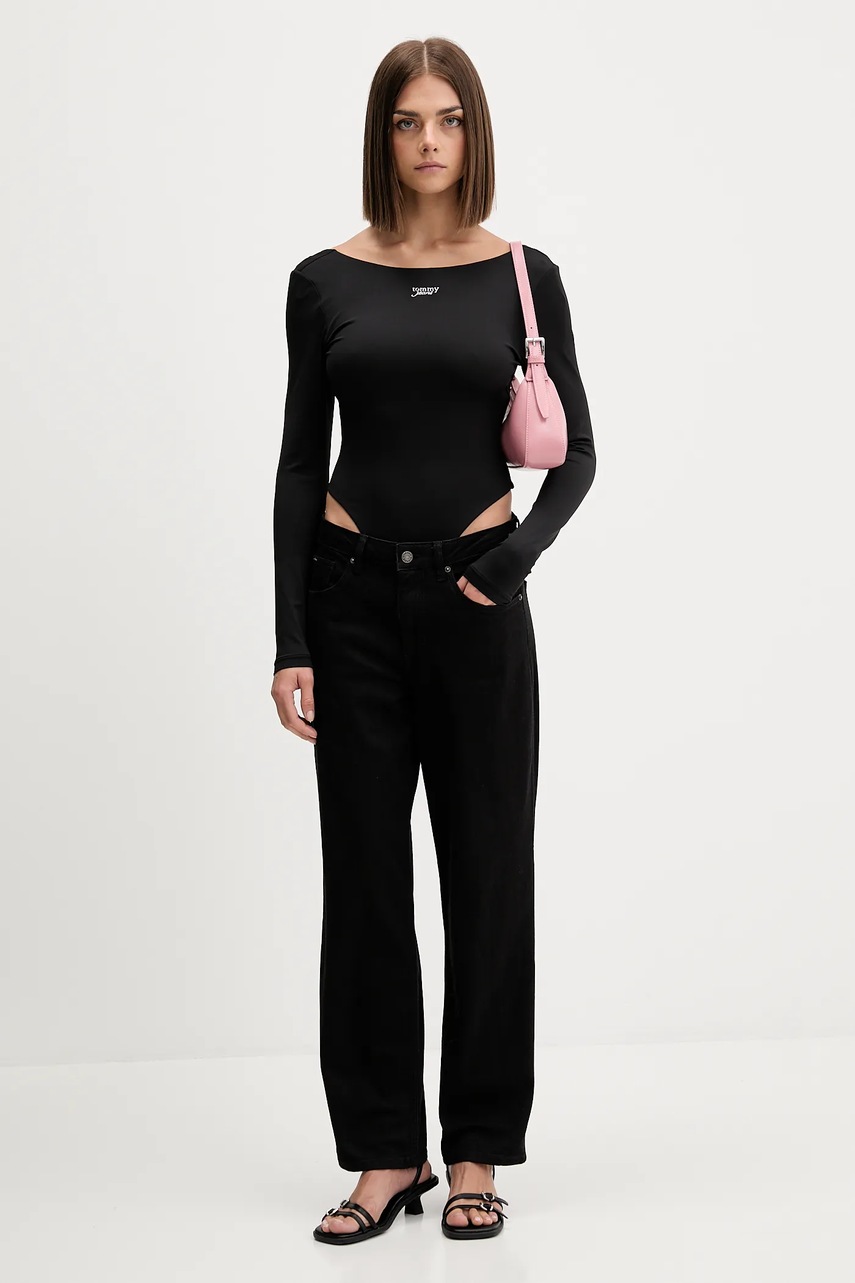 Боди Tommy Jeans цвет чёрный DW0DW21574