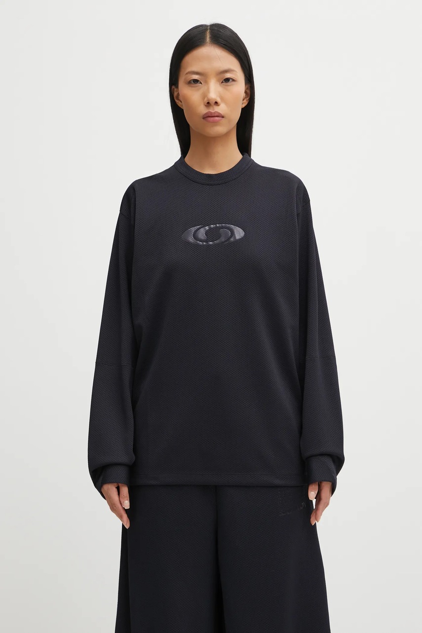 MM6 Maison Margiela longsleeve x Salomon culoarea negru, S52NH0036.M20139.899